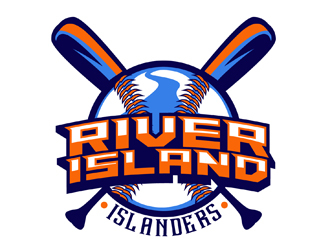 River Island Islanders logo design by DreamLogoDesign