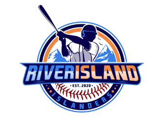 River Island Islanders logo design by DreamLogoDesign