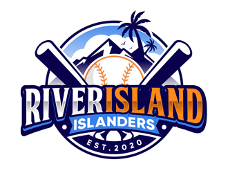 River Island Islanders logo design by DreamLogoDesign