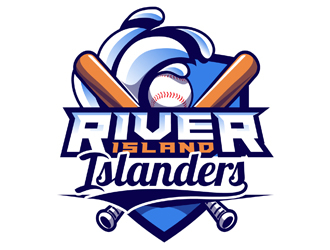 River Island Islanders logo design by DreamLogoDesign