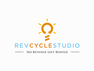 Rev Cycle Studio logo design by DuckOn