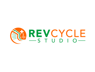 Rev Cycle Studio logo design by ingepro