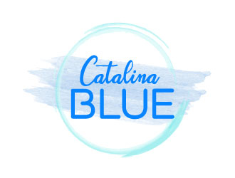 Catalina Blue logo design by aryamaity