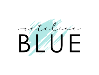 Catalina Blue logo design by puthreeone