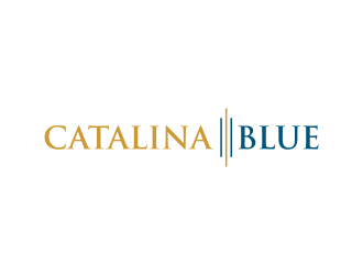 Catalina Blue logo design by p0peye