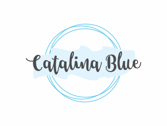 Catalina Blue logo design by hopee