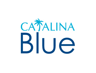 Catalina Blue logo design by Marianne