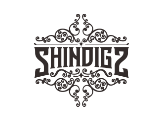 Shindigz logo design by andriandesain