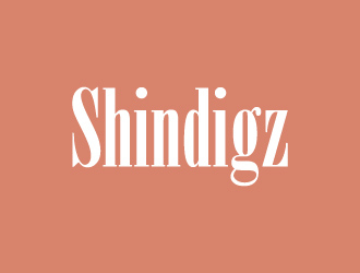 Shindigz logo design by treemouse