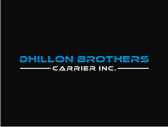 Dhillon Brothers Carrier Inc.  logo design by clayjensen