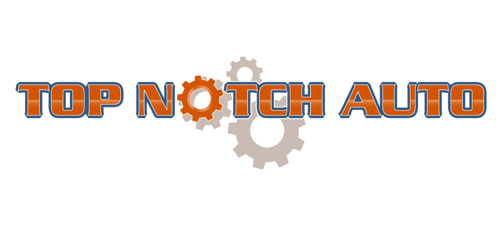 “Top Notch Auto & More” I don’t want the tires in it anymore. Looking for a new Modern look that is clean and eye catching and will be used in mailers, business cards, website and T-shirts. logo design by Gelotine