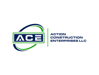 Action Construction Enterprises logo design by GassPoll