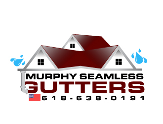 Murphy Seamless Gutters logo design by AamirKhan