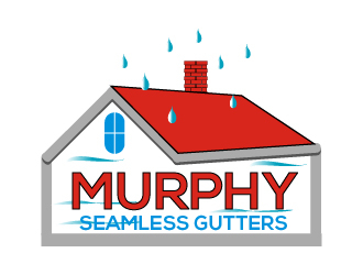 Murphy Seamless Gutters logo design by Suvendu