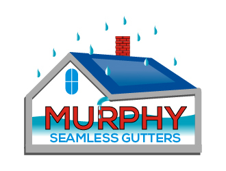 Murphy Seamless Gutters logo design by Suvendu