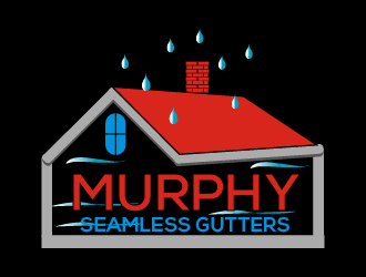 Murphy Seamless Gutters logo design by Suvendu