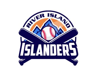 River Island Islanders logo design by MarkindDesign