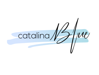 Catalina Blue logo design by Rossee