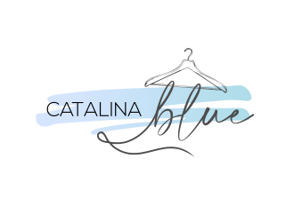 Catalina Blue logo design by Rossee