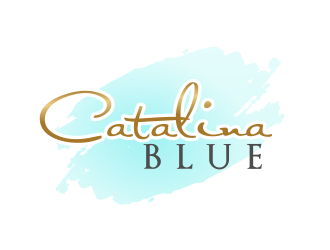 Catalina Blue logo design by serprimero