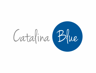 Catalina Blue logo design by menanagan
