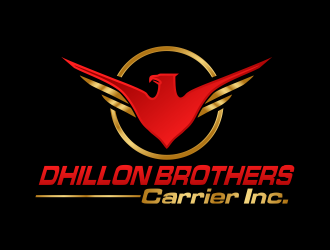 Dhillon Brothers Carrier Inc.  logo design by Gwerth