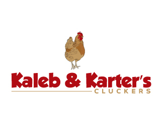 Kaleb & Karter’s Cluckers logo design by AamirKhan