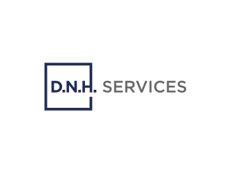 D.N.H. Services  logo design by GemahRipah