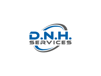 D.N.H. Services  logo design by Creativeminds