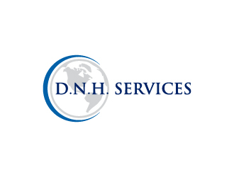 D.N.H. Services  logo design by Creativeminds