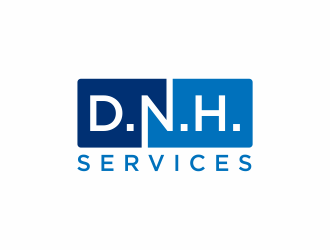 D.N.H. Services  logo design by hidro