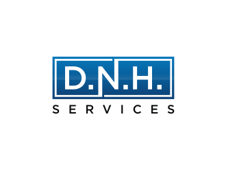 D.N.H. Services  logo design by mbamboex