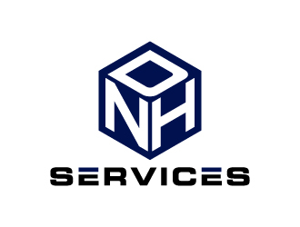 D.N.H. Services  logo design by BrainStorming