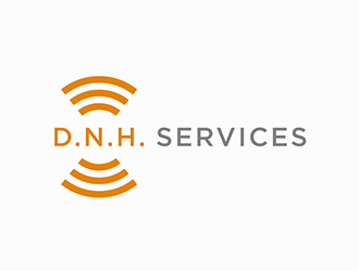 D.N.H. Services  logo design by DuckOn