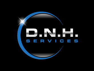 D.N.H. Services  logo design by BrainStorming