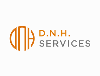 D.N.H. Services  logo design by DuckOn