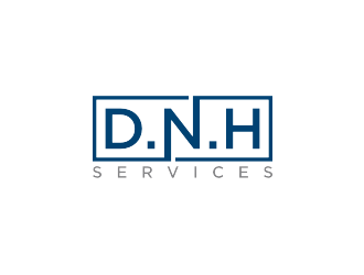 D.N.H. Services  logo design by muda_belia