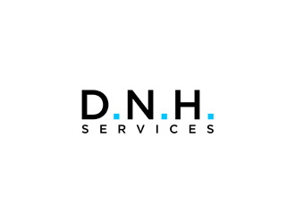 D.N.H. Services  logo design by alby