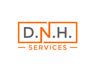 D.N.H. Services  logo design by asyqh