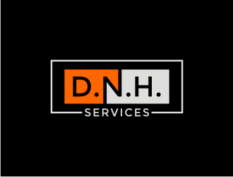 D.N.H. Services  logo design by asyqh