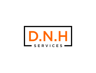 D.N.H. Services  logo design by GassPoll