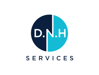 D.N.H. Services  logo design by GassPoll