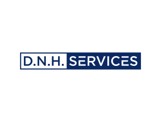 D.N.H. Services  logo design by GassPoll