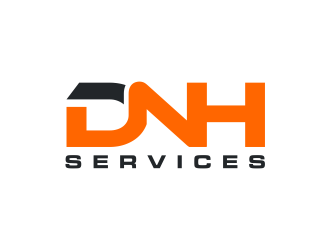 D.N.H. Services  logo design by GassPoll