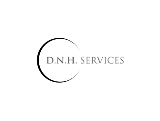 D.N.H. Services  logo design by Inaya