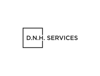 D.N.H. Services  logo design by bombers