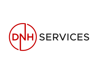 D.N.H. Services  logo design by lexipej