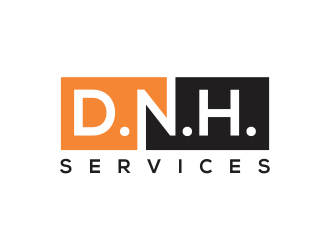 D.N.H. Services  logo design by rokenrol