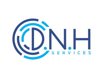 D.N.H. Services  logo design by rokenrol