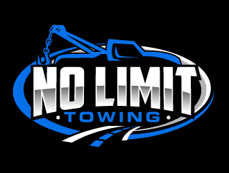 No Limit Towing  logo design by AamirKhan